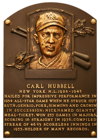 HOF Plaque